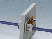 Bornas de potencia pasamuros PLW 16