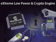 Microchip amplía su catálogo de microcontroladores PIC® de bajo consumo XLP con un motor de criptografiado de hardware integrado