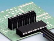 Bornas para placa de circuito impreso con conexión push-in y montaje SMD