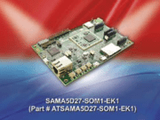 Gane una tarjeta de desarrollo SAMA5D27- SOM1-EK1 de Microchip