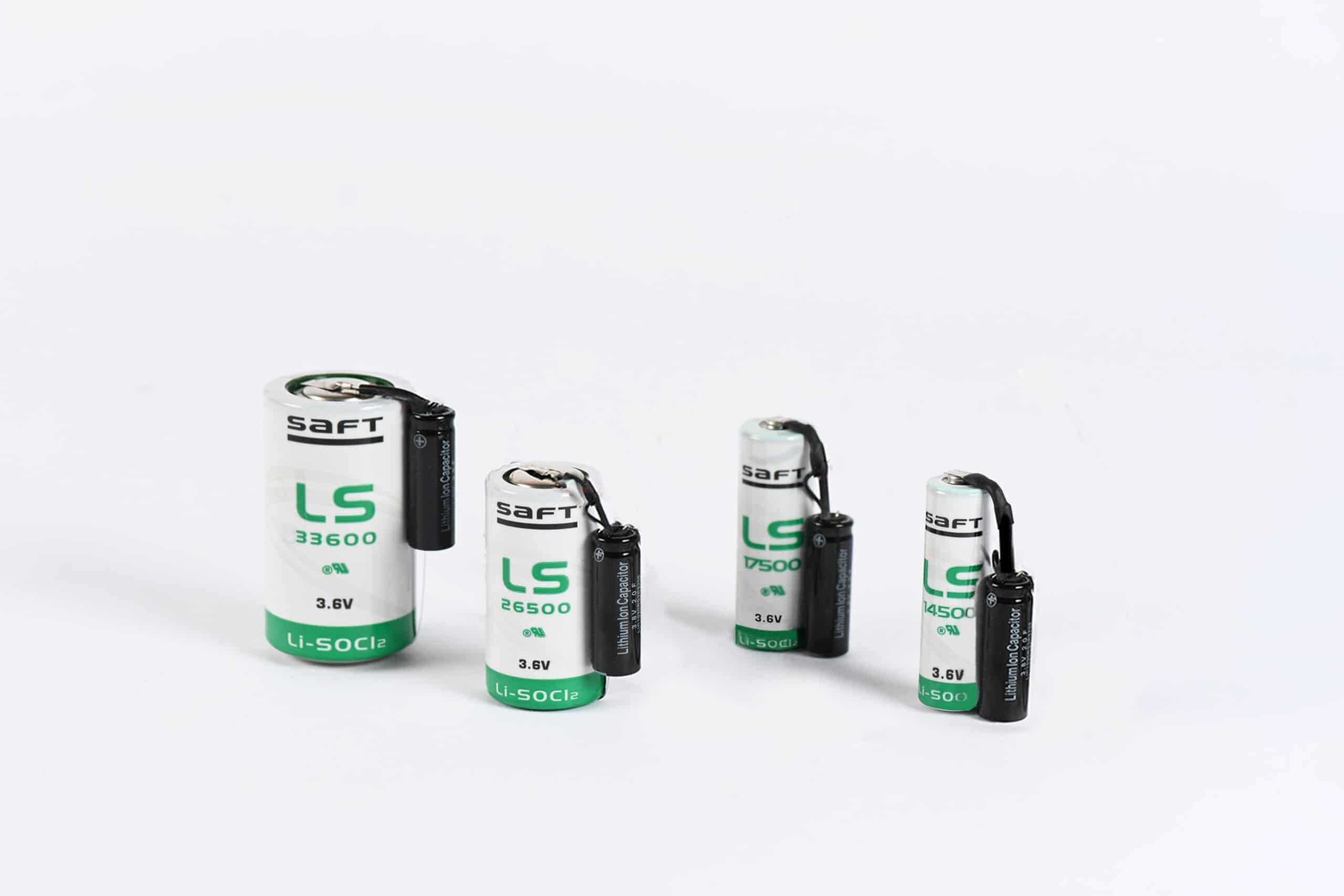 Batería de litio 3,6V LS33600, Saft