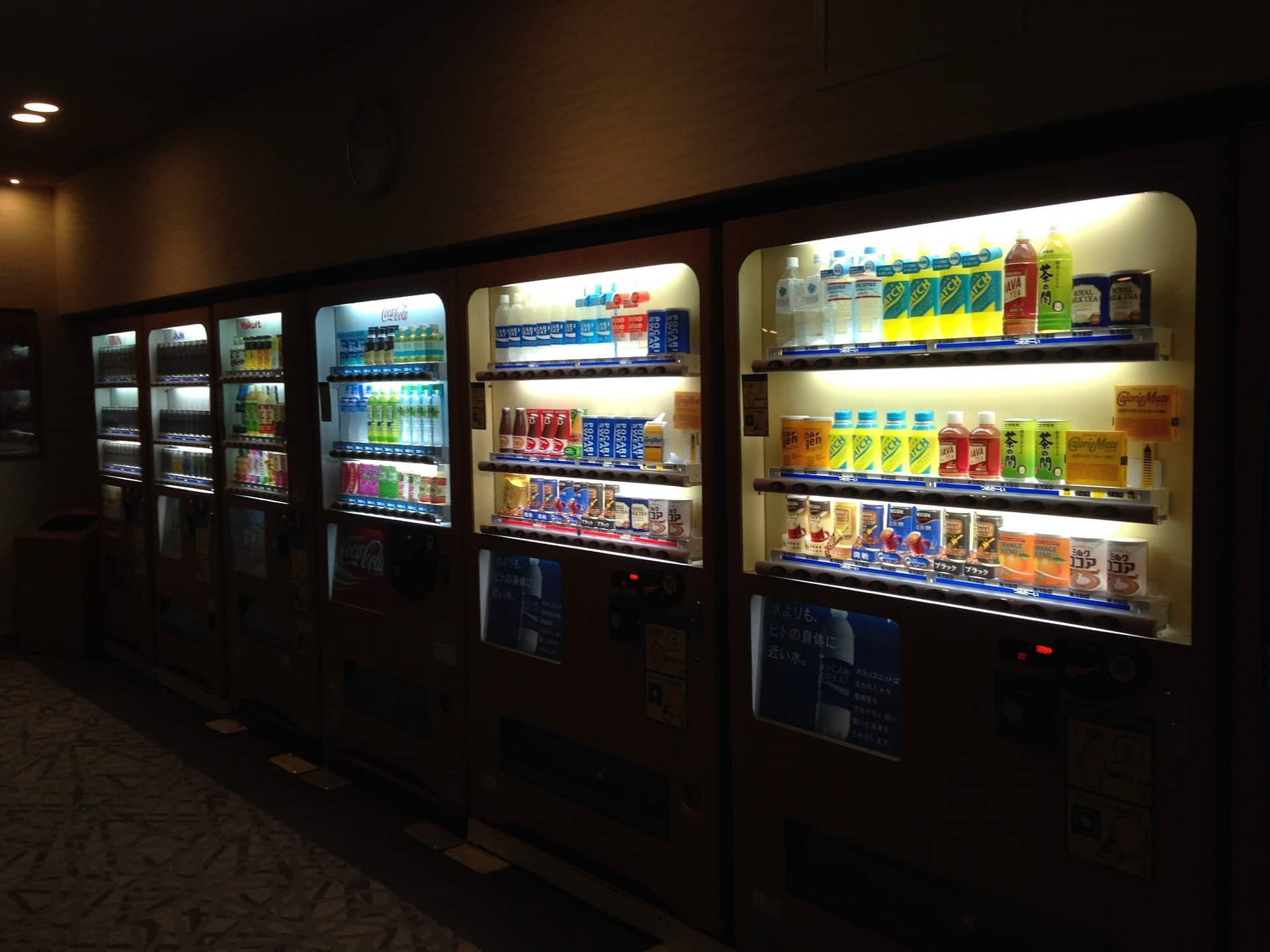 Maquinas de vending para refrescos