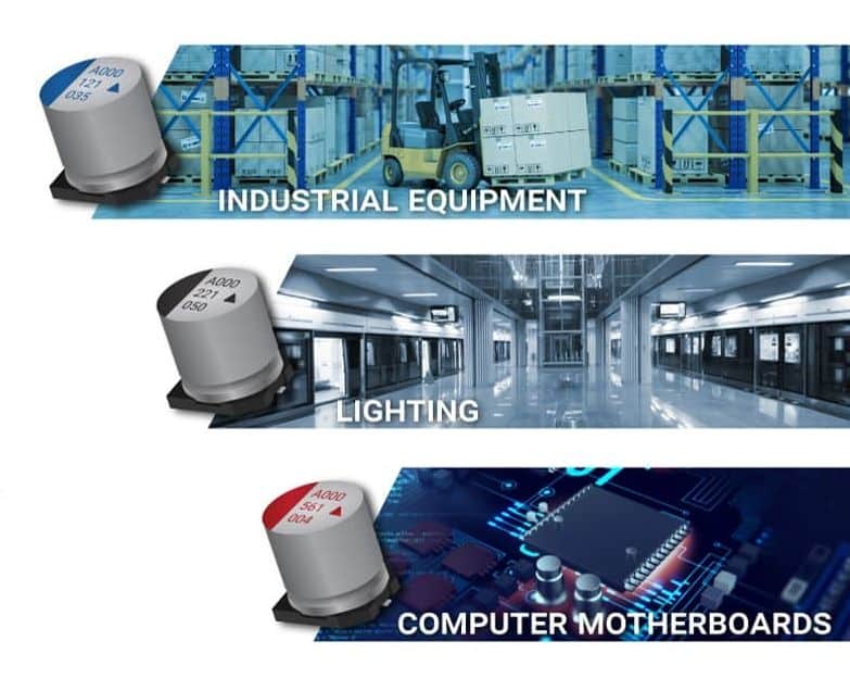 Condensadores electrolíticos de aluminio