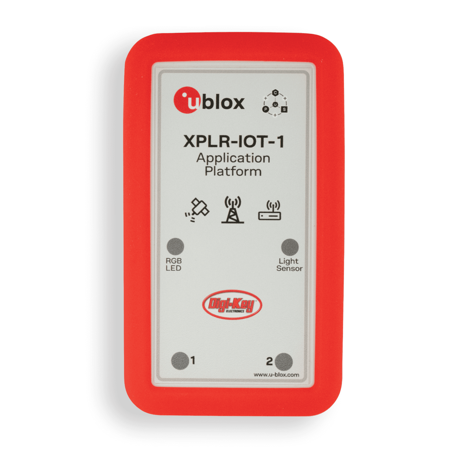 DigiKey tiene stock exclusivo del nuevo kit XPLRIoT1 de ublox