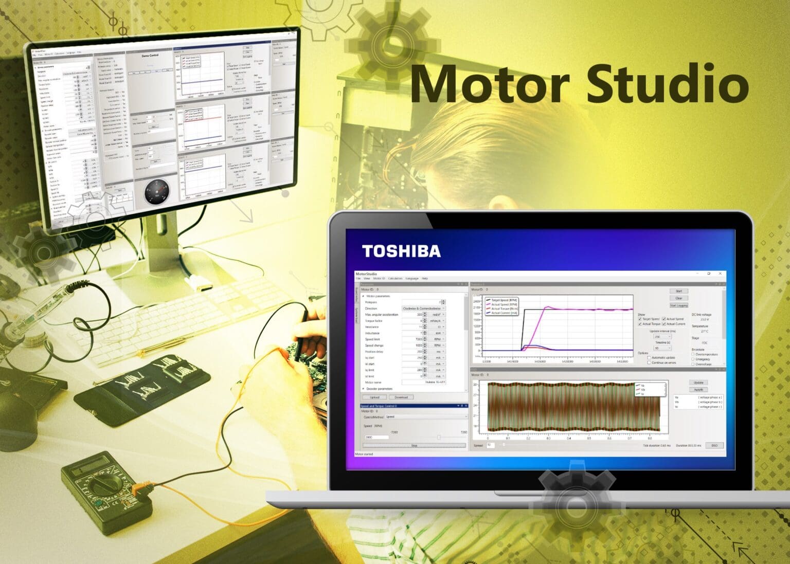 Motor Master Software Toshiba simplifica el control de motores | Redeweb