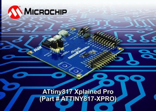 micropuce ATtiny817 Xplained Pro