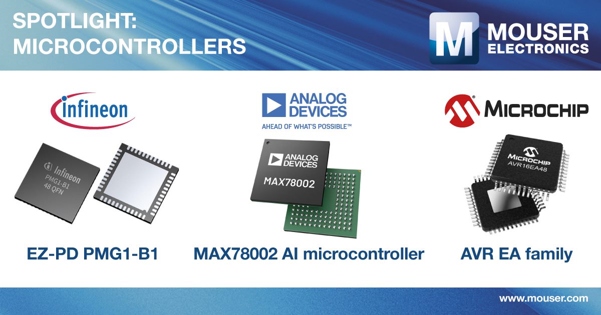 mouser microcontrollers