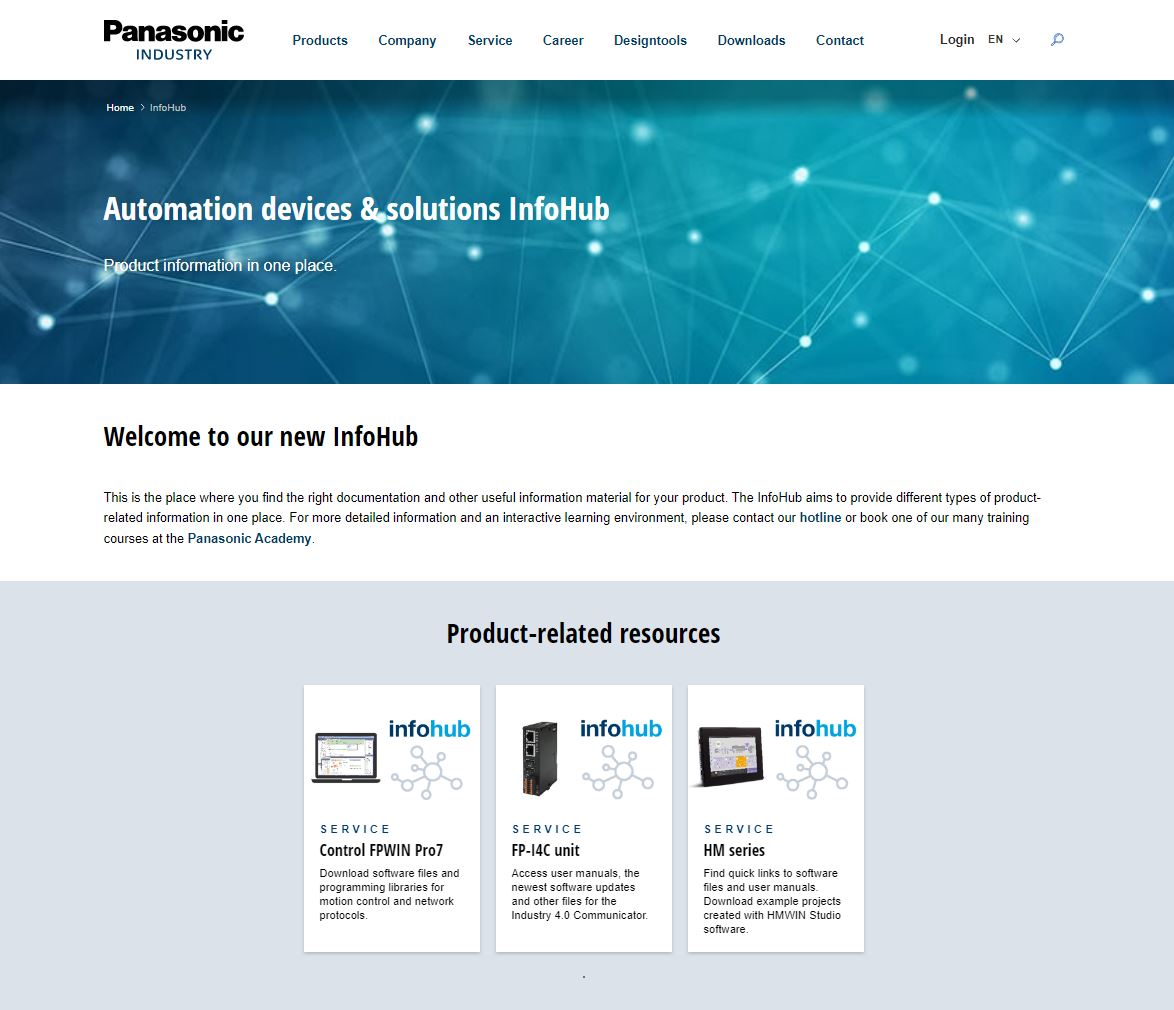 Panasonic Industry InfoHub