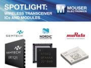 Mouser Spotlight: Circuitos integrados y módulos transceptores inalámbricos mouser conectividad inalambrica