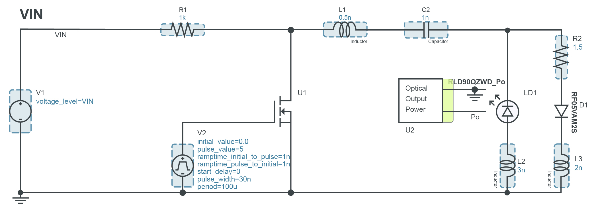 esquema de simulacion controlador