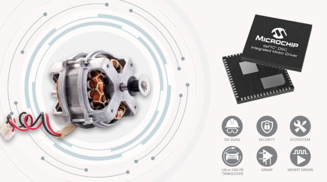 microchip drivers motores
