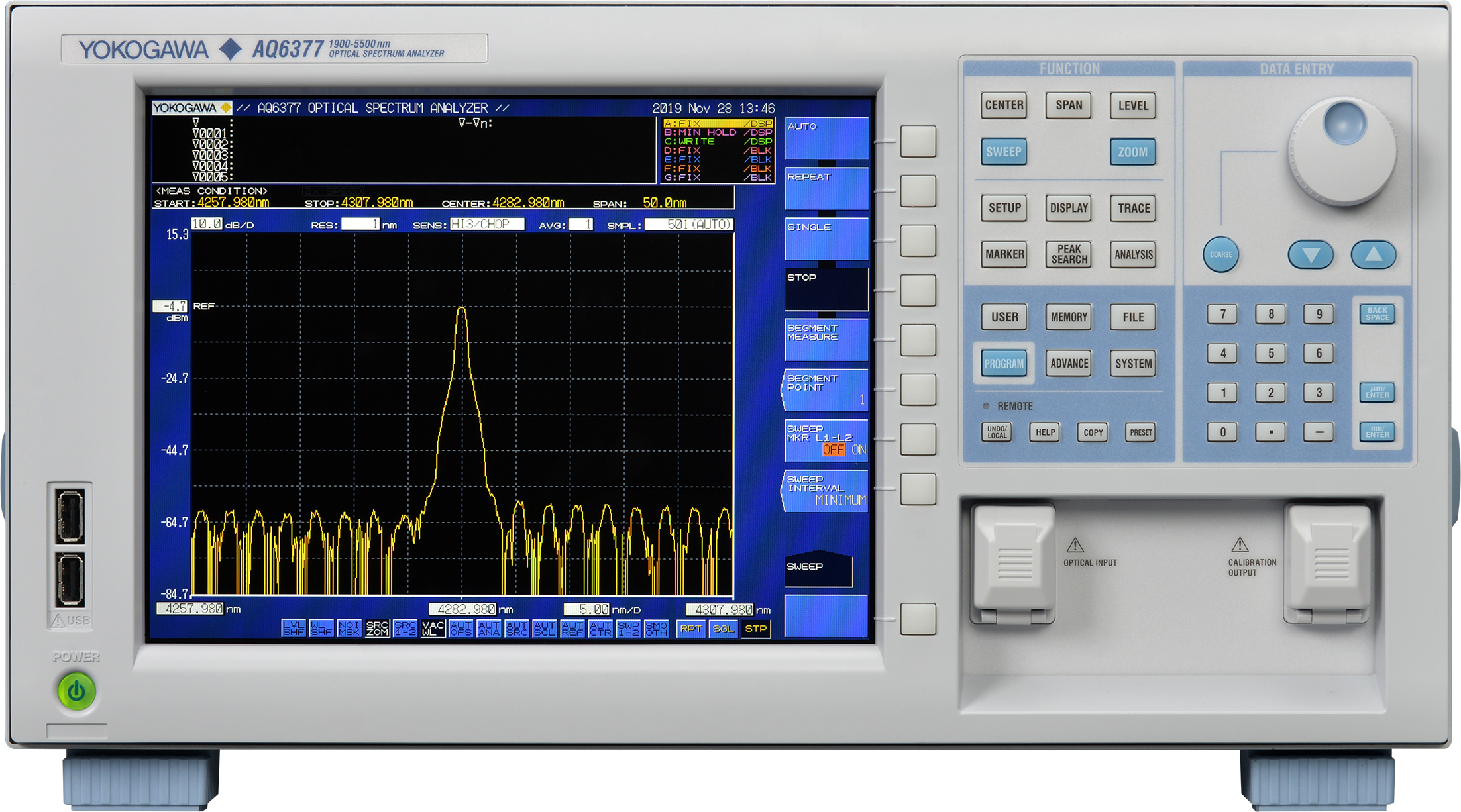 Yokogawa AQ6377 Optical Spectrum Analyzer