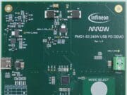 flèche électronique infineon