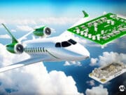 Una solución con accionamiento integrado trata de facilitar la transición de la industria de la aviación hacia aviones más eléctricos microchip tarjetas auxiliares