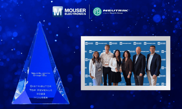 mouser electronics premio al distribuidor