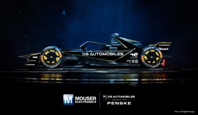 Mouser Electronics equipo de carreras