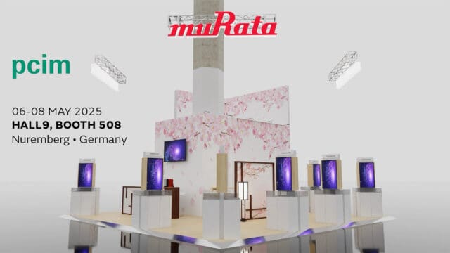 Murata Manufacturing Co., Ltd presentará sus más recientes innovaciones en electrónica de potencia en PCIM 2025