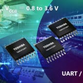 Transceptores bus de doble alimentación de 4 bits de Toshiba