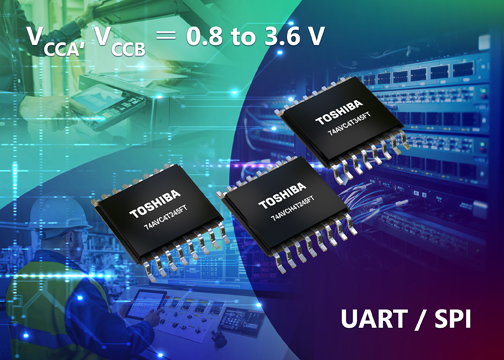 Transceptores bus de doble alimentación de 4 bits de Toshiba Transceptores bus de doble alimentación de 4 bits de Toshiba