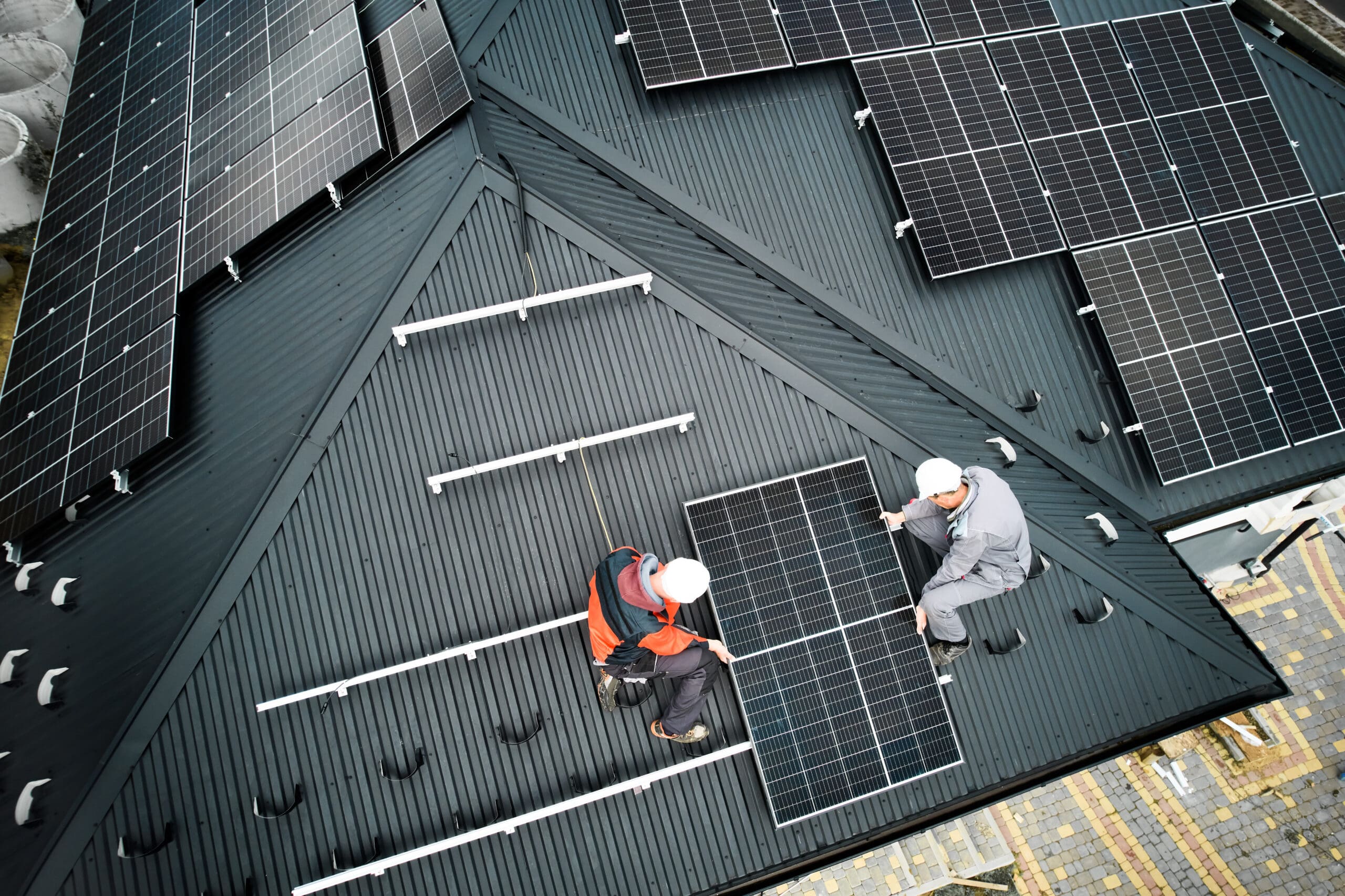 pequeñas instalaciones solares comerciales