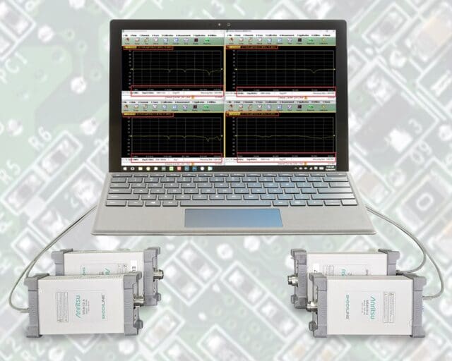 Anritsu presenta la función de Barrido Simultáneo en los VNAs MS46131A