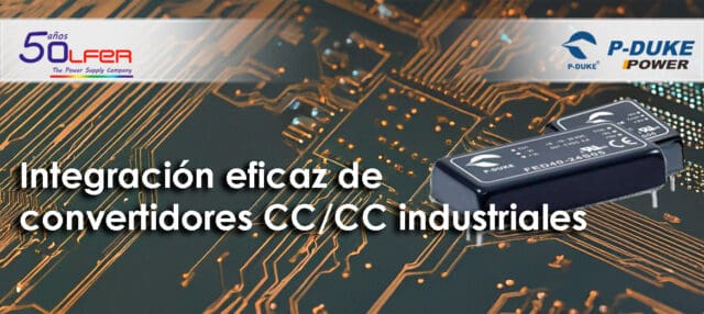 Integración eficaz de convertidores CCCC industriales
