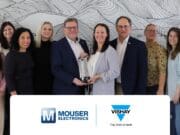 Mouser Electronics recibe el Premio de Vishay al Distribuidor de Alto Servicio del Año 2024 en EMEA