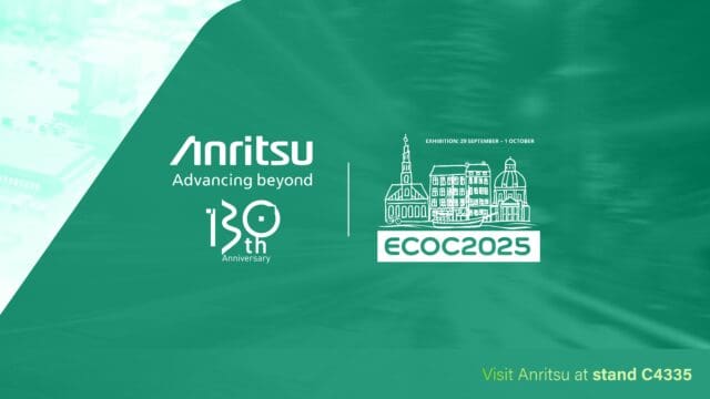 Anritsu presenta soluciones innovadoras para los desafíos de la óptica digital y la virtualización en ECOC 2025