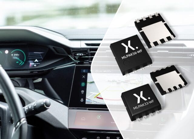Nexperia presenta los primeros MOSFET MLPAK para automoción