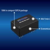 Convertidor DC/DC de amplio rango de entrada con suministro de 10W