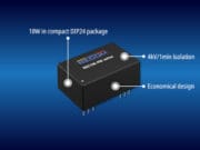 Convertidor DC/DC de amplio rango de entrada con suministro de 10W