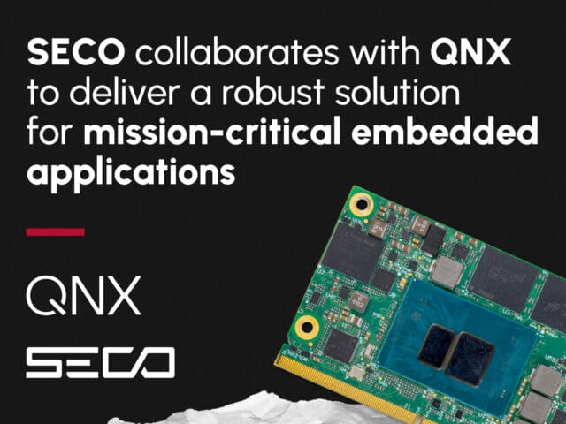SECO colabora con QNX