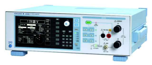 Yokogawa Test & Measurement incorpora la función de salida armónica en su calibrador de potencia de CA de precisión LS3300