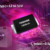 Toshiba lanza una gama de 15 nuevos diodos Zener para la protección de líneas eléctricas Toshiba lanza una gama de 15 nuevos diodos Zener