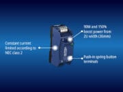 Una fuente ultradelgada de CA/CC para carril DIN suministra 90 W Una fuente ultradelgada de CACC para carril DIN suministra 90 Wjpg