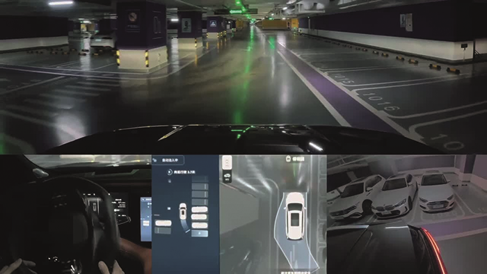 Demostración de autoestacionamiento de iMotion.