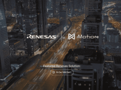 iMotion da forma al futuro de la conducción inteligente, impulsado por Renesas R-Car V4H