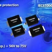 Toshiba amplía su gama de diodos Zener de protección con cuatro nuevas tensiones nominales de hasta 75 V Toshiba amplía su gama de diodos Zener de protección con cuatro nuevas tensiones nominales de hasta 75 V