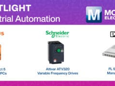 Mouser aumenta su gama de automatización industrial con soluciones avanzadas para redes, control de movimiento y seguridad