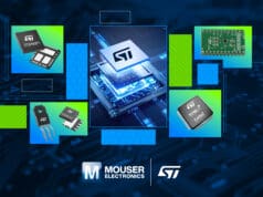 Los ingenieros acuden a Mouser Electronics por su amplio catálogo de productos de STMicroelectronics