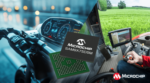Microchip presenta un microcontrolador híbrido SiP certificado para automoción