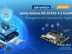 El RSB-3810 basado en Arm de Advantech y MediaTek obtiene la certificación IEC 62443-4-2 para reforzar la ciberseguridad industrial