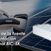 Aplicaciones de la fuente de alimentación bidireccional BIC-5K 1 ART TÉCNICO BIC-5K - portada