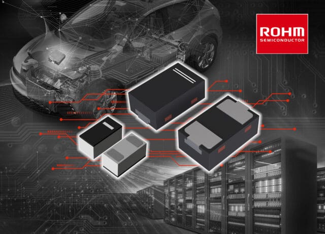 ROHM lanza los diodos de protección contra ESD para interfaces de alta velocidad que superan los 10 Gbps ROHM lanza los diodos de protección contra ESD para interfaces de alta velocidad que superan los 10 Gbps