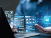 AI and floating screen