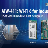Advantech presenta el AIW-411: Módulo MCU inalámbrico ultracompacto OSM Size-0 Wi-Fi 6 + Bluetooth® LE 5.4 para IoT industrial, basado en NXP RW612 Advantech presenta el AIW-411