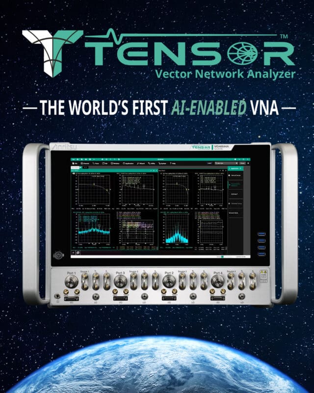 Anritsu presenta el Tensor VNA en IMS 2026 Anritsu presenta el Tensor VNA en IMS 2026