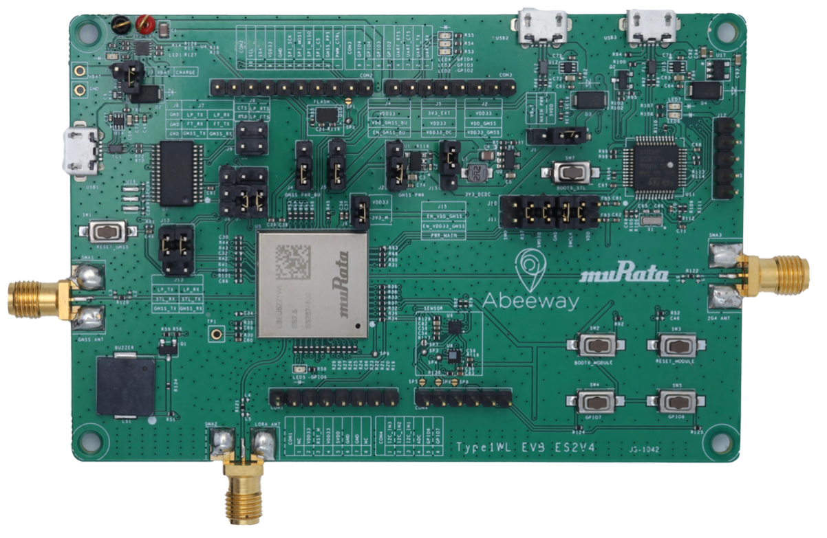 Kit de evaluación del módulo Type 1WL
