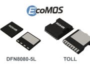 ROHM lanza al mercado los MOSFET de super-junction de 600 V en encapsulado de montaje superficial con un alto rendimiento térmico