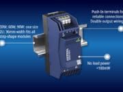 Fuente de CA/CC ultradelgada 2U para carril DIN, ahora disponible en versión de 30 W Fuente de CA/CC ultradelgada 2U
